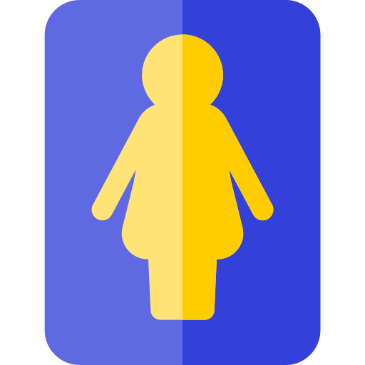 kobiety Basic Rounded Flat ikona