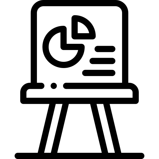 statistiques Detailed Rounded Lineal Icône