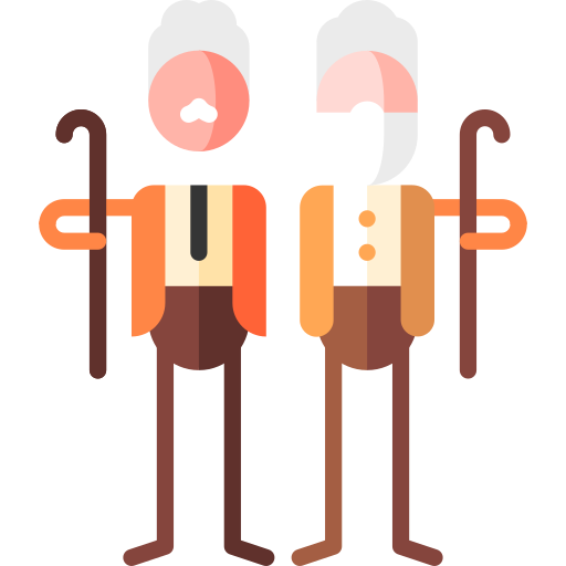 freunde Puppet Characters Flat icon