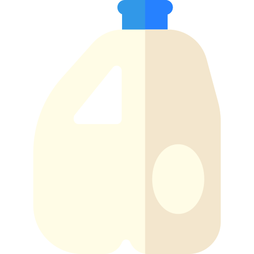 leite Basic Rounded Flat Ícone