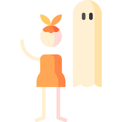 Imaginary friend Puppet Characters Flat icon