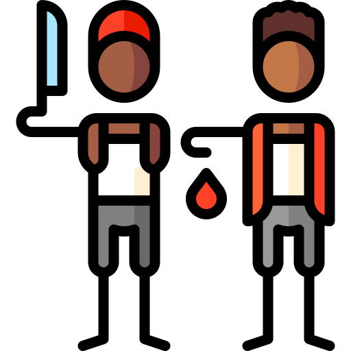 eid Puppet Characters Lineal Color icon