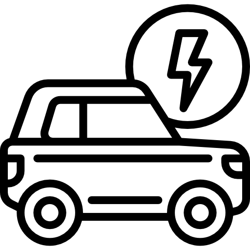 Electric car Special Lineal icon