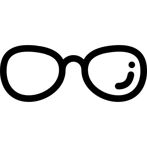 Glasses Detailed Rounded Lineal icon