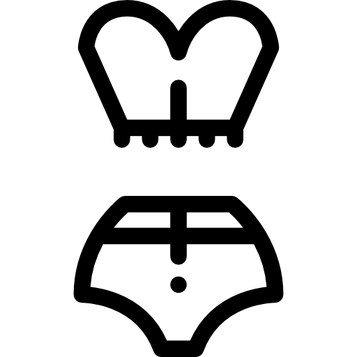 Lingerie Detailed Rounded Lineal icon
