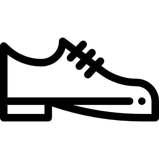 Shoe Detailed Rounded Lineal icon