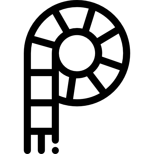 szalik Detailed Rounded Lineal ikona