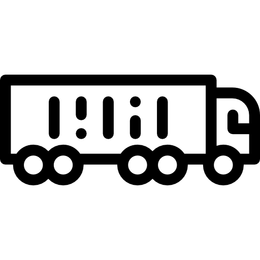 Truck Detailed Rounded Lineal icon