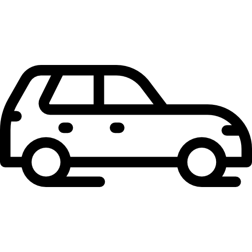 Car Detailed Rounded Lineal icon