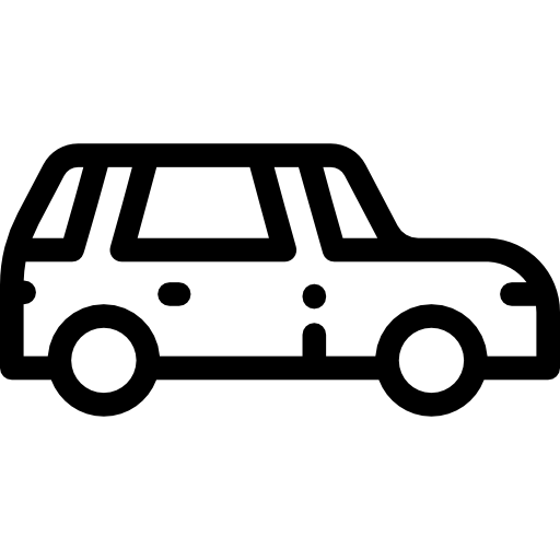 車 Detailed Rounded Lineal icon