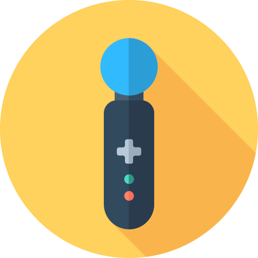 Game controller Flat Circular Flat icon