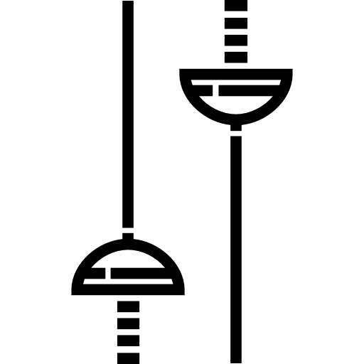 펜싱 Detailed Straight Lineal icon