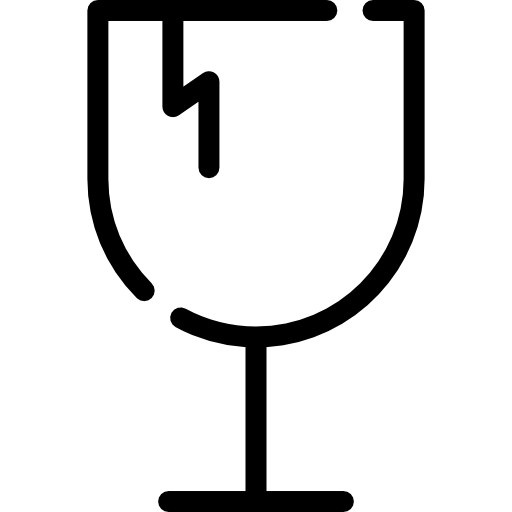 frágil Special Lineal icono