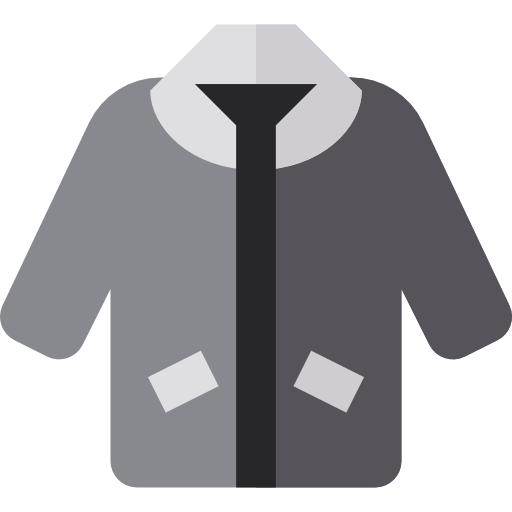 Jacket Basic Straight Flat icon