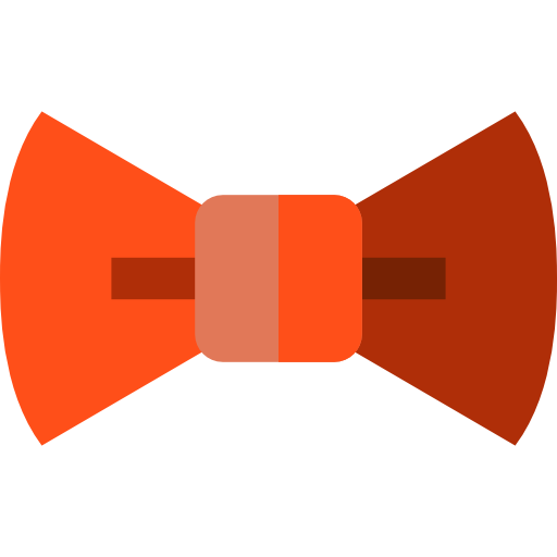 krawatte Basic Straight Flat icon