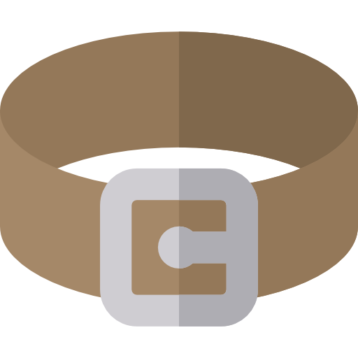 Belt Basic Straight Flat icon