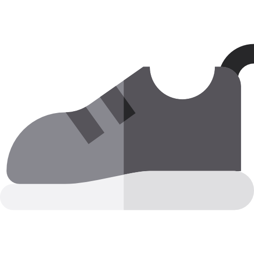 Sneakers Basic Straight Flat icon