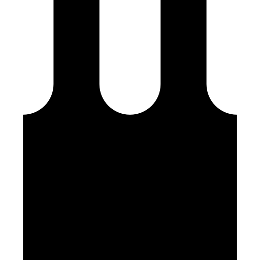 ノースリーブ Basic Straight Filled icon