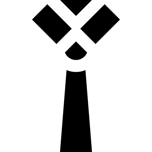 krawatte Basic Straight Filled icon