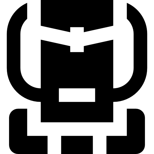 rucksack Basic Straight Filled icon