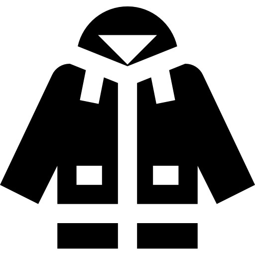 ジャケット Basic Straight Filled icon