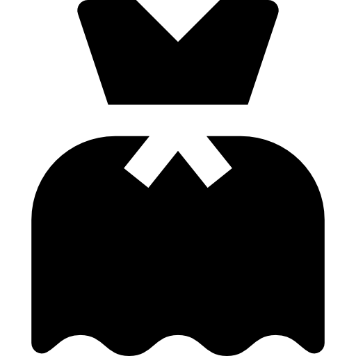 ドレス Basic Straight Filled icon