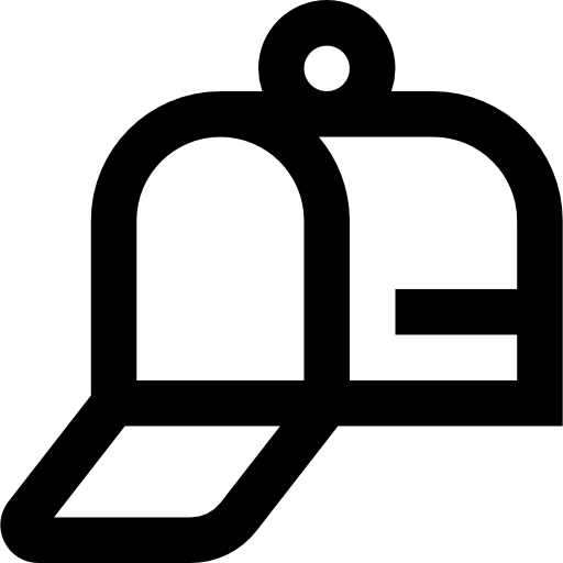 キャップ Basic Straight Lineal icon