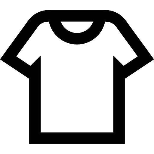 Shirt Basic Straight Lineal icon