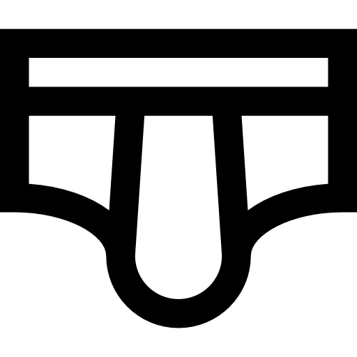 unterhose Basic Straight Lineal icon