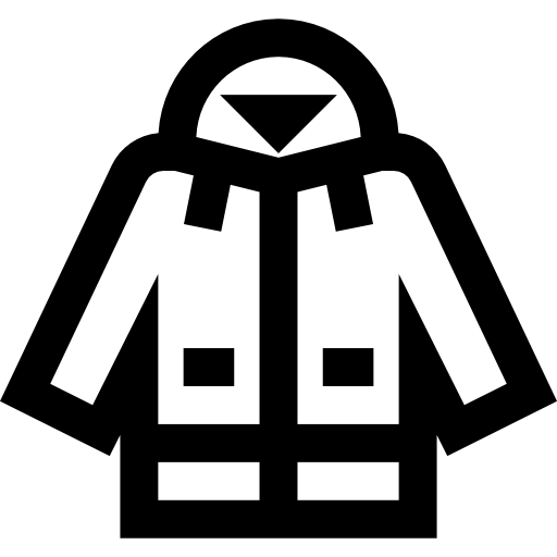 ジャケット Basic Straight Lineal icon