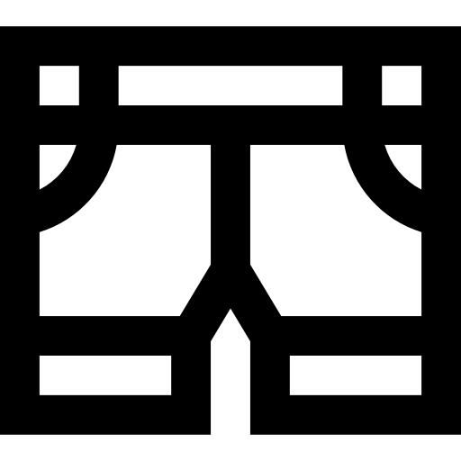spodenki Basic Straight Lineal ikona