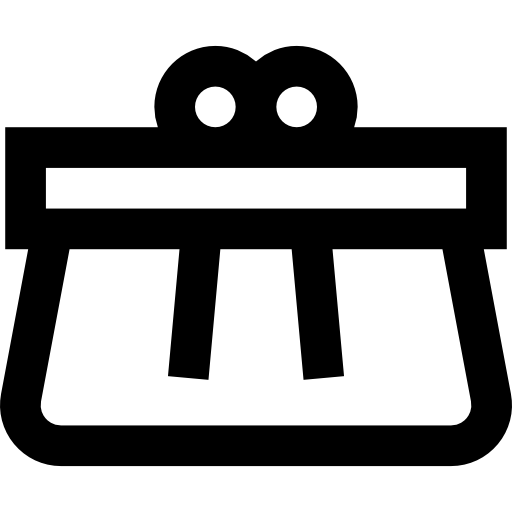 torebka Basic Straight Lineal ikona