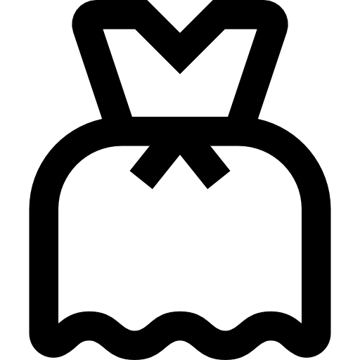 ドレス Basic Straight Lineal icon