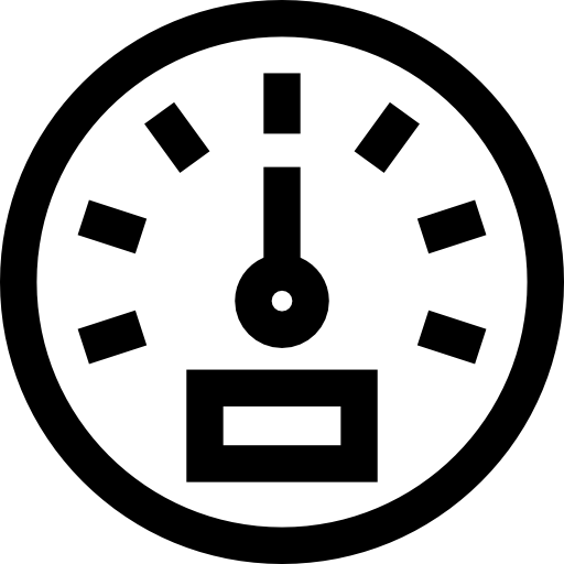 dashboard Basic Straight Lineal icoon