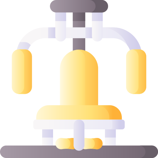 nacisk na klatkę piersiową 3D Basic Gradient ikona