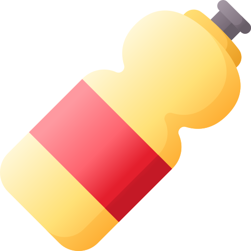botella de bebida 3D Basic Gradient icono