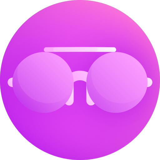 Sunglasses Gradient Galaxy Gradient icon