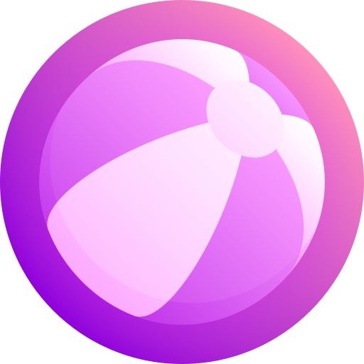 ビーチボール Gradient Galaxy Gradient icon