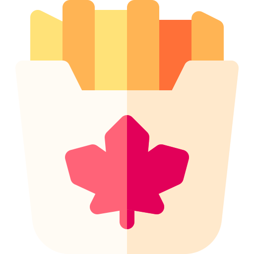 French fries Basic Rounded Flat icon