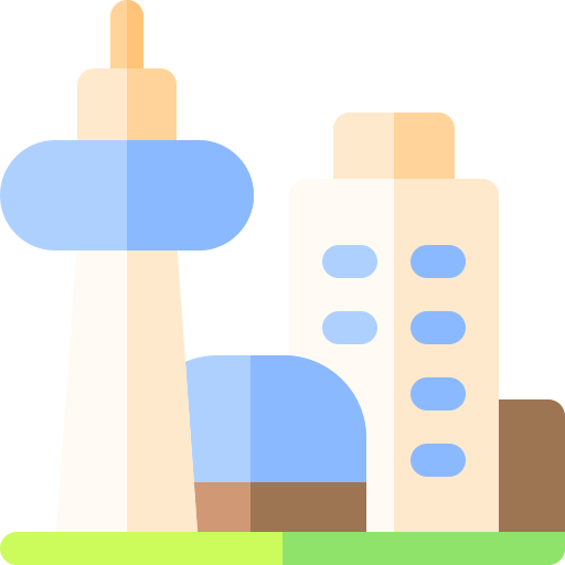 Skyline Basic Rounded Flat icon