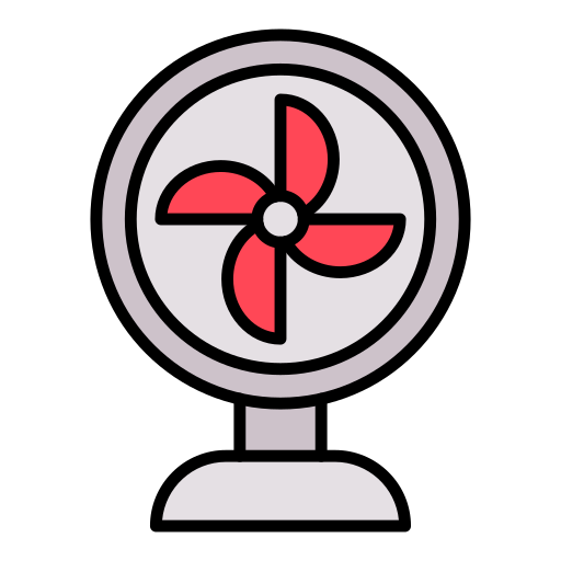 Fan Generic Outline Color icon