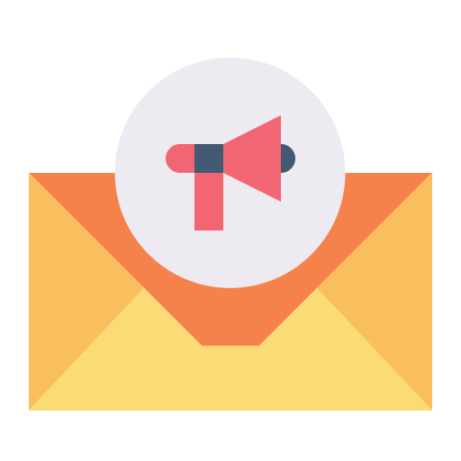marketing e-mailowy Generic Flat ikona