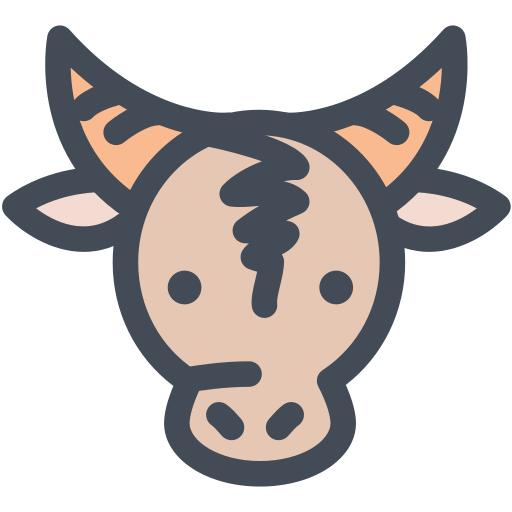 tête de vache Generic Outline Color Icône