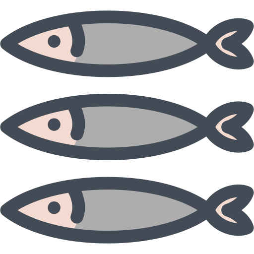 pesci Generic Outline Color icona