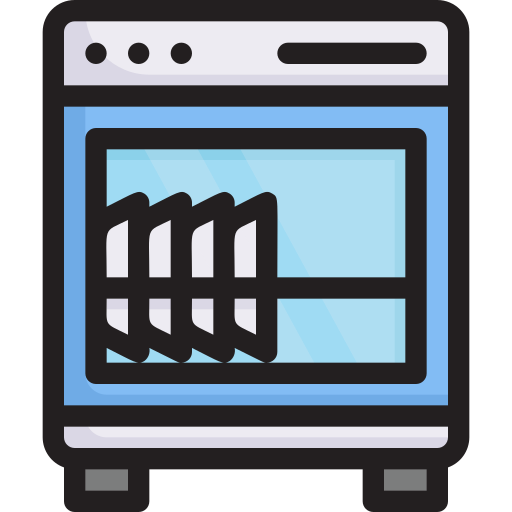 Dishwasher Generic Outline Color icon