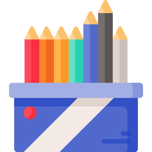 Color pencil Special Flat icon