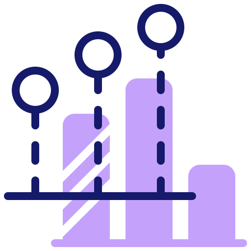 statistiken Inipagistudio Lineal Color icon