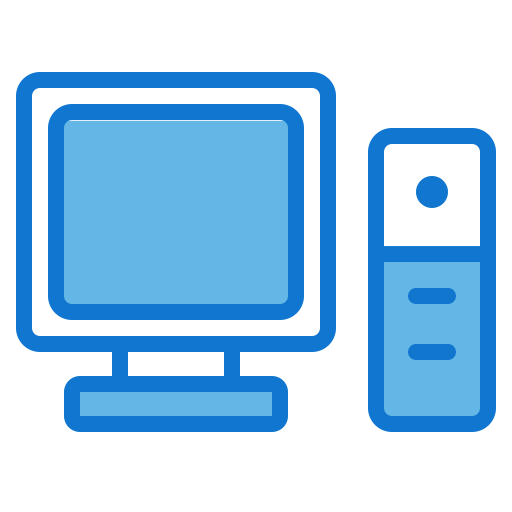 computer Generic Blue icon