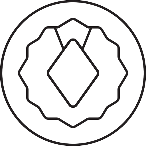diamant Generic Thin Outline icon