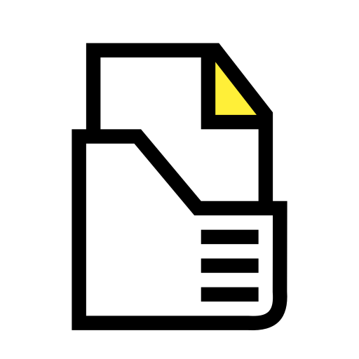 folder plików Generic Fill & Lineal ikona